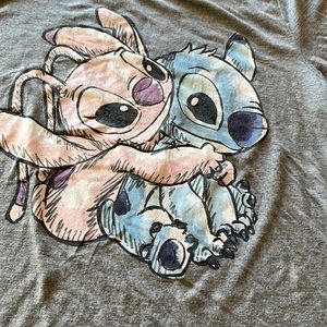 #113D Disney Stitch & Angel tee, size XL